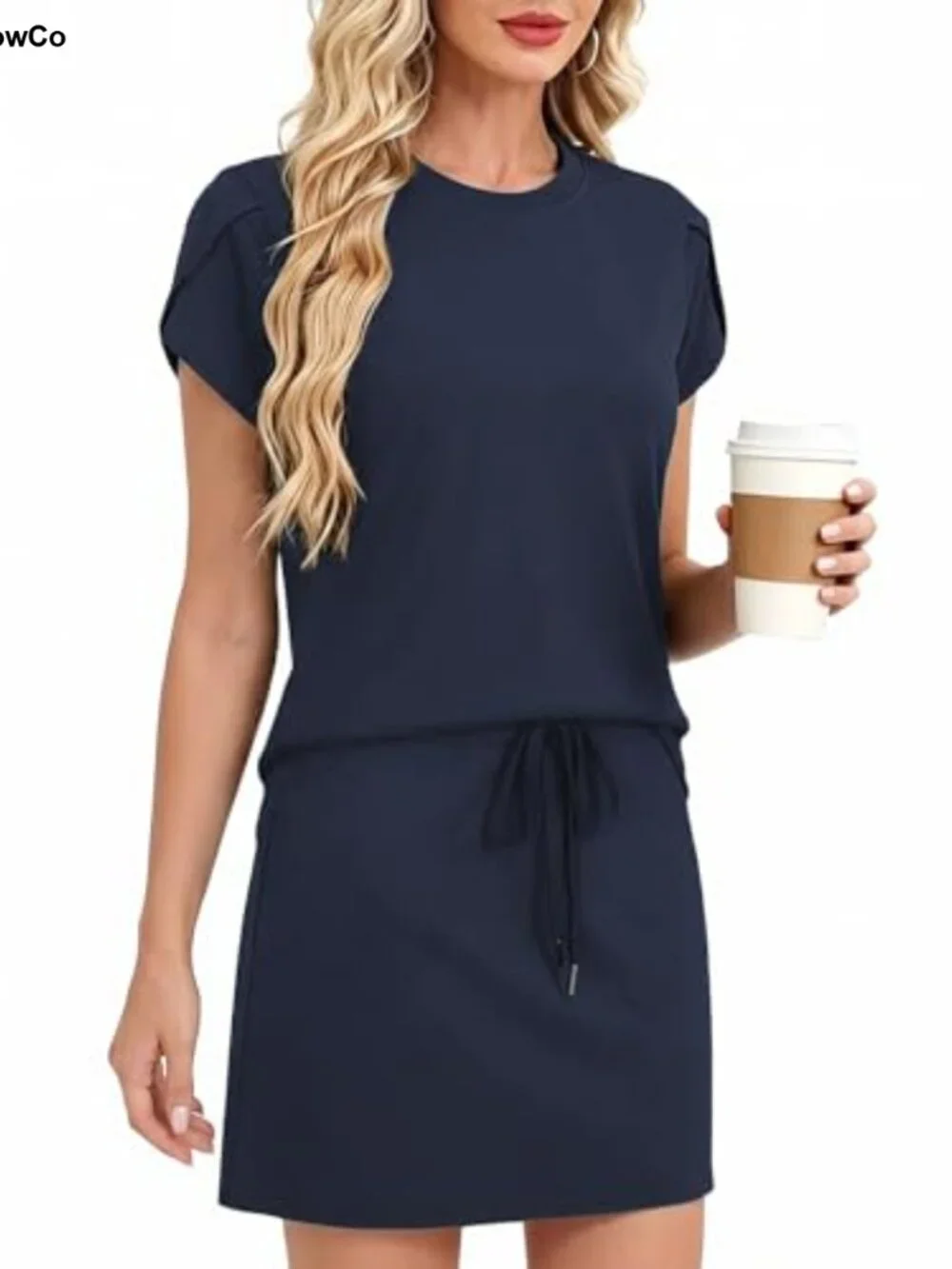 2 Piece Skirt Set Women Overlap Sleeves Tennis Skort Lounge Matching Sweatsuits